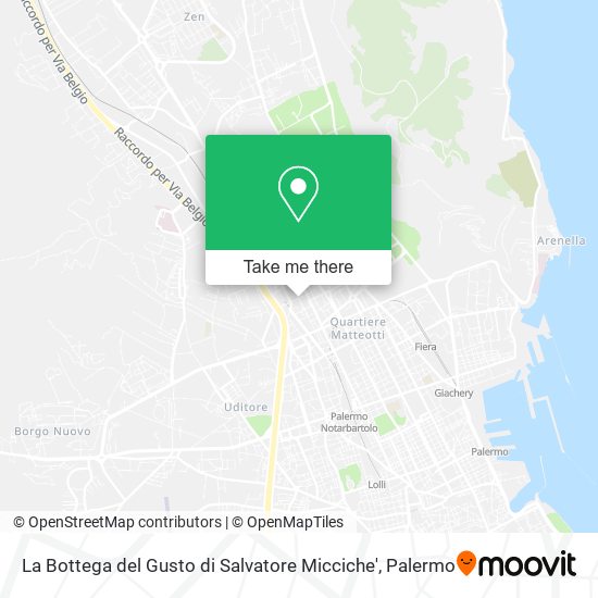 La Bottega del Gusto di Salvatore Micciche' map