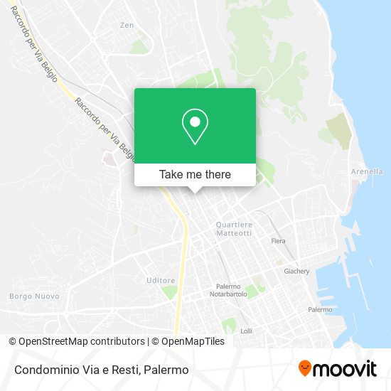 Condominio Via e Resti map