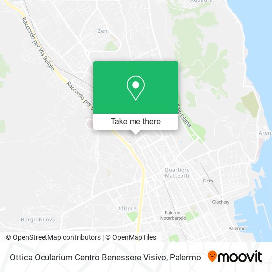 Ottica Ocularium Centro Benessere Visivo map