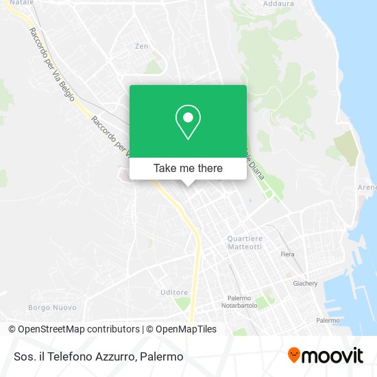Sos. il Telefono Azzurro map