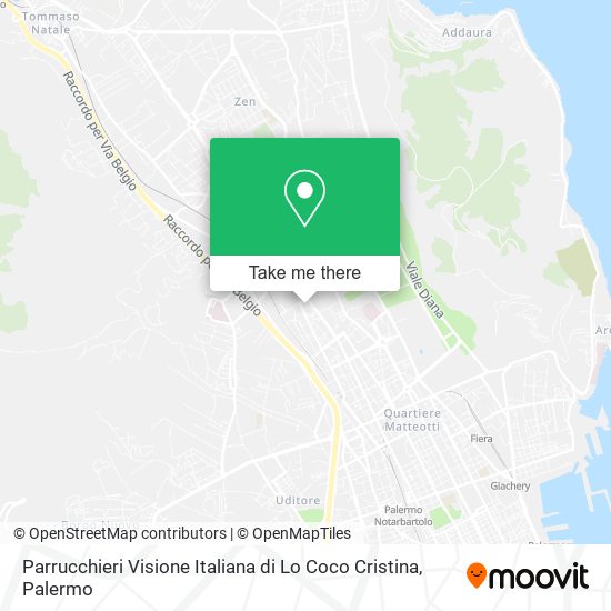 Parrucchieri Visione Italiana di Lo Coco Cristina map