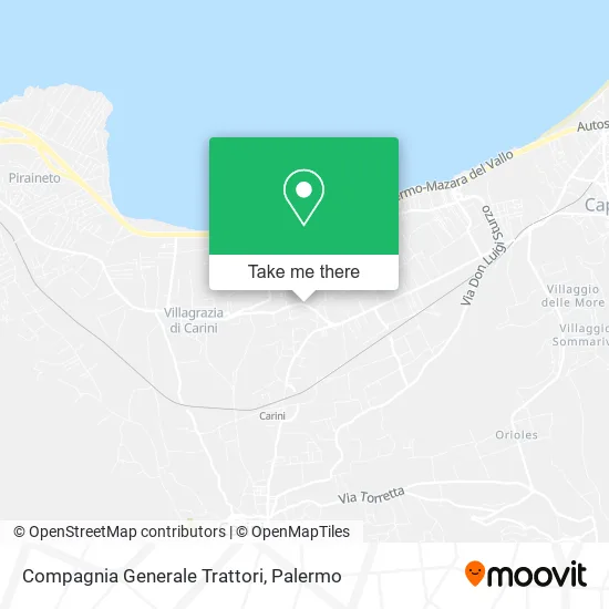 Compagnia Generale Trattori map