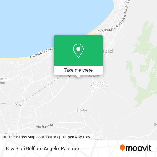 B. & B. di Belfiore Angelo map