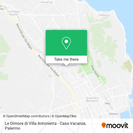 Le Dimore di Villa Antonietta - Casa Vacanze map