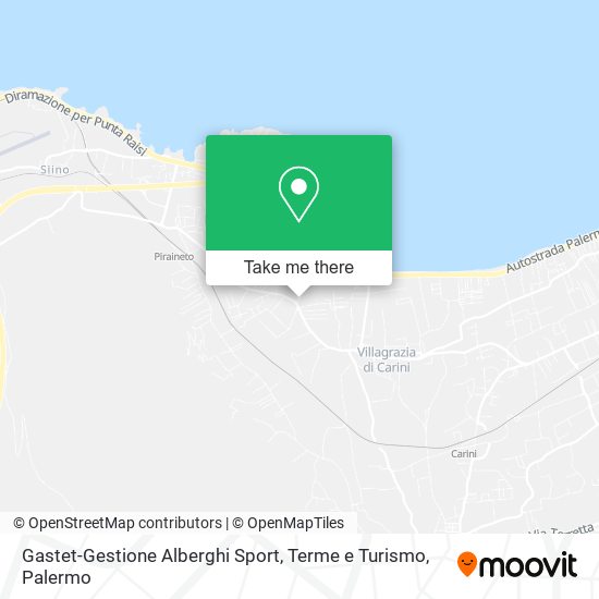 Gastet-Gestione Alberghi Sport, Terme e Turismo map