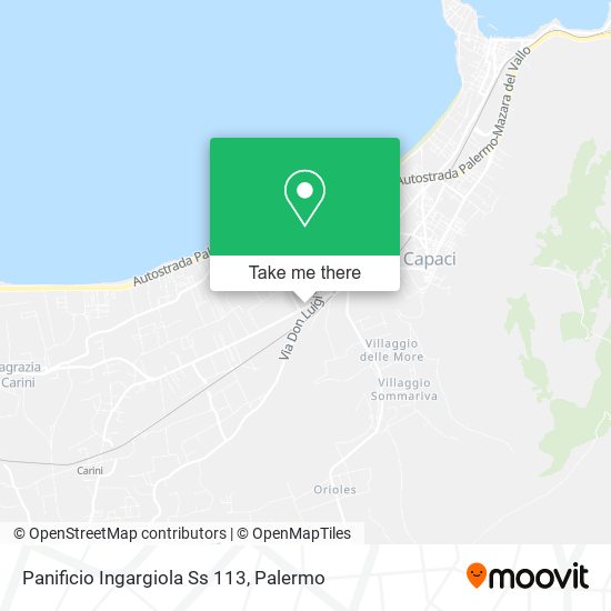 Panificio Ingargiola Ss 113 map