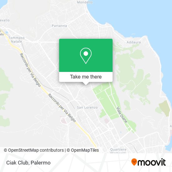 Ciak Club map