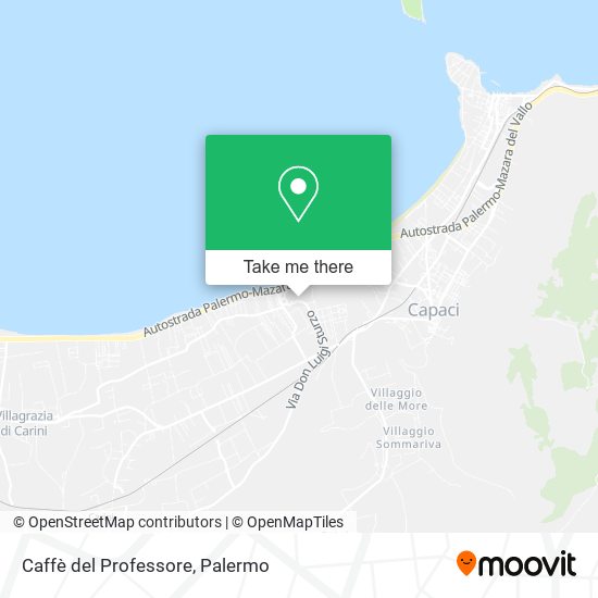 Caffè del Professore map