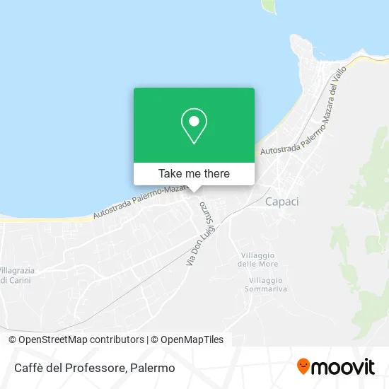 Caffè del Professore map
