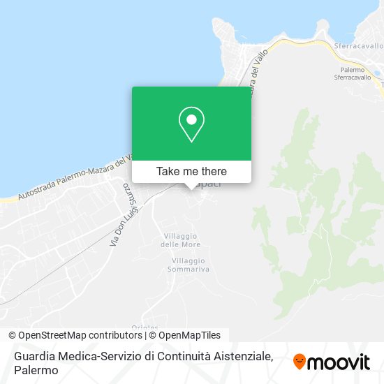 Guardia Medica-Servizio di Continuità Aistenziale map