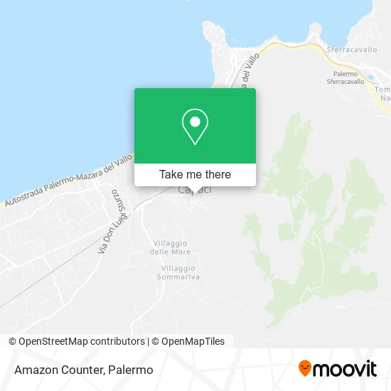 Amazon Counter map