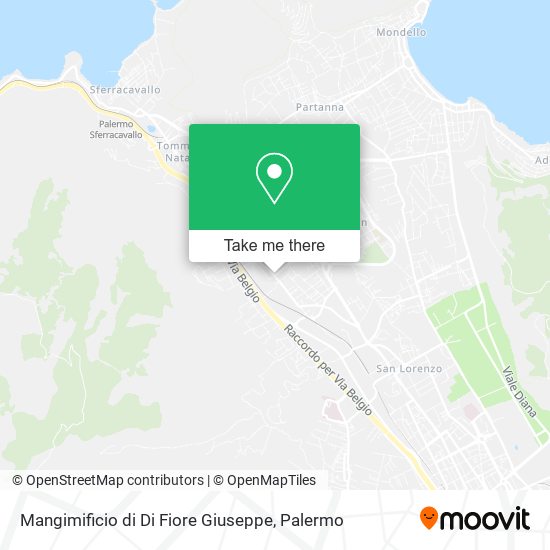 Mangimificio di Di Fiore Giuseppe map