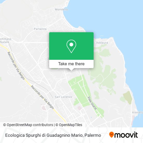 Ecologica Spurghi di Guadagnino Mario map