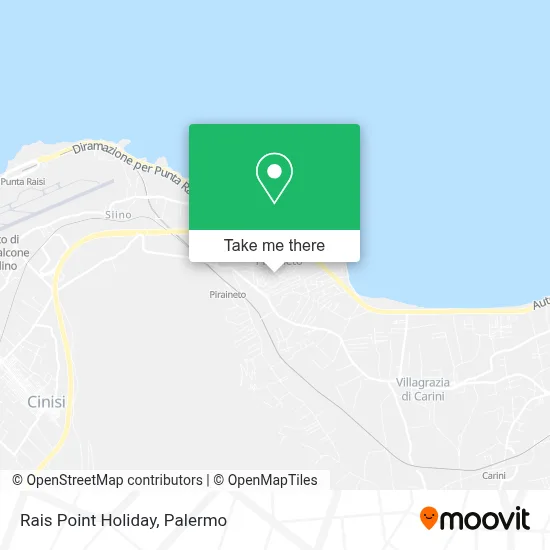 Rais Point Holiday map