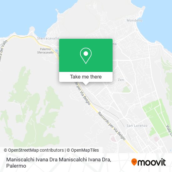 Maniscalchi Ivana Dra Maniscalchi Ivana Dra map