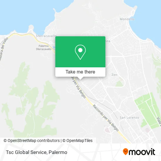 Tsc Global Service map