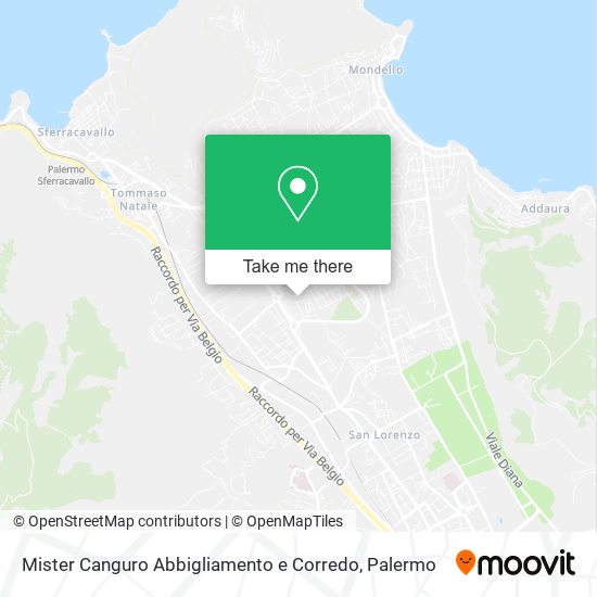 Mister Canguro Abbigliamento e Corredo map