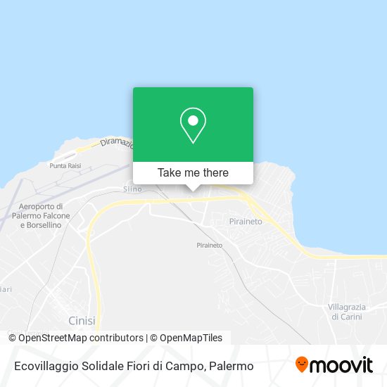 Ecovillaggio Solidale Fiori di Campo map