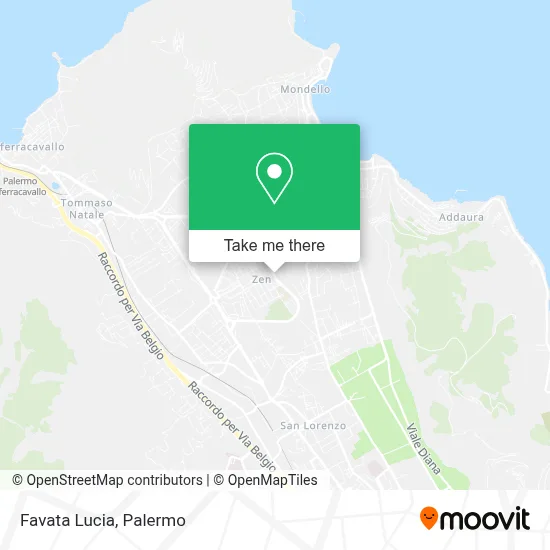 Favata Lucia map
