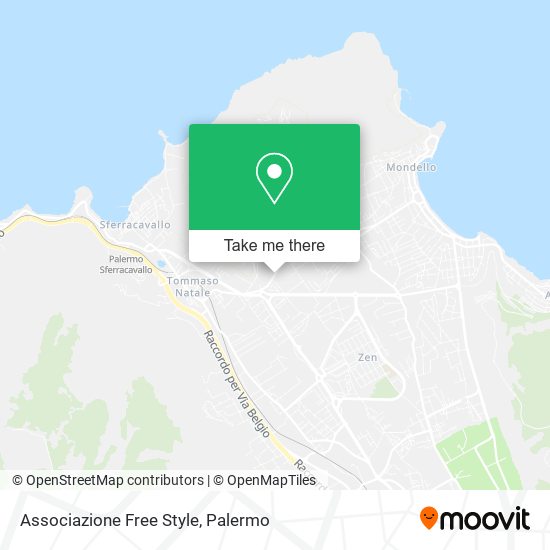 Associazione Free Style map