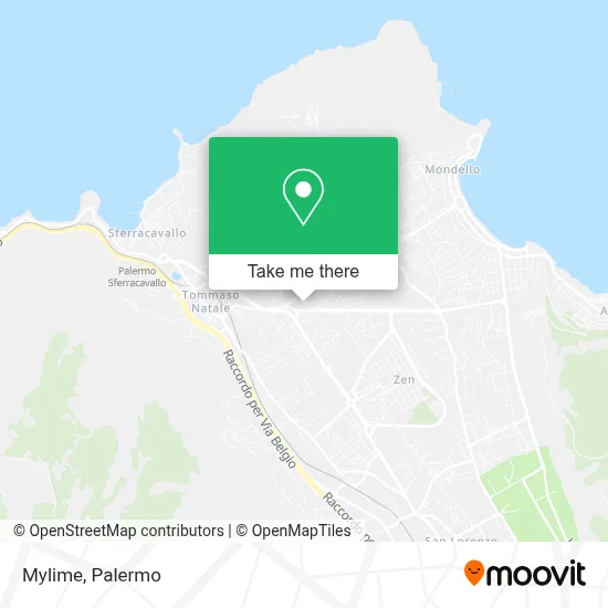 Mylime map
