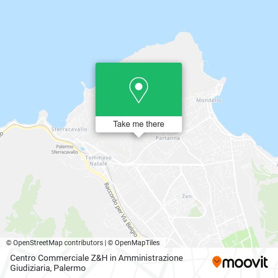 Centro Commerciale Z&H in Amministrazione Giudiziaria map