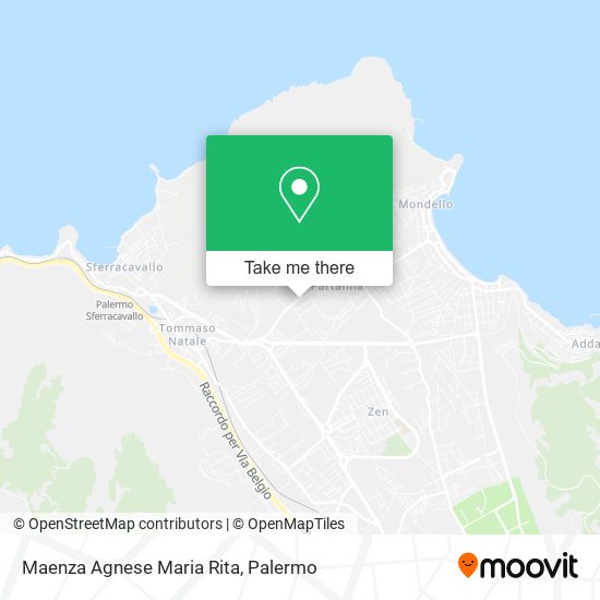 Maenza Agnese Maria Rita map