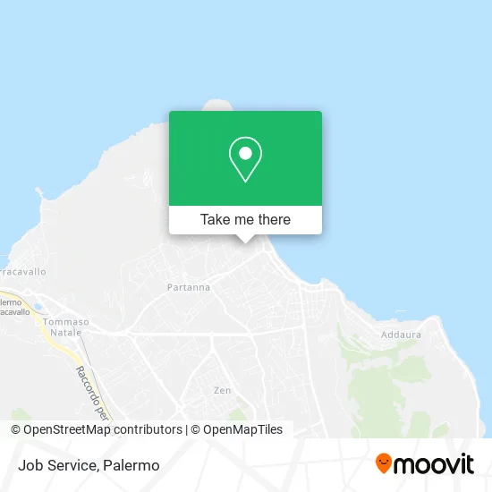 Job Service map