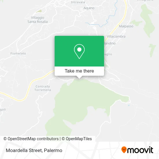 Moardella Street map