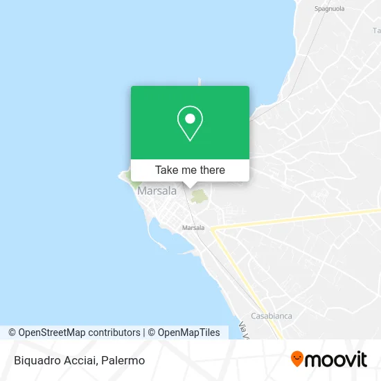 Biquadro Acciai map