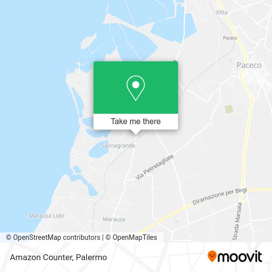 Amazon Counter map