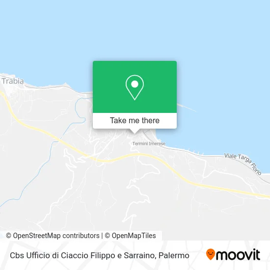 Cbs Ufficio di Ciaccio Filippo e Sarraino map