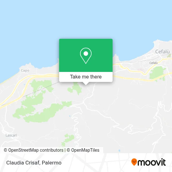 Claudia Crisaf map