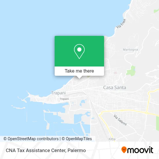 CNA Tax Assistance Center map