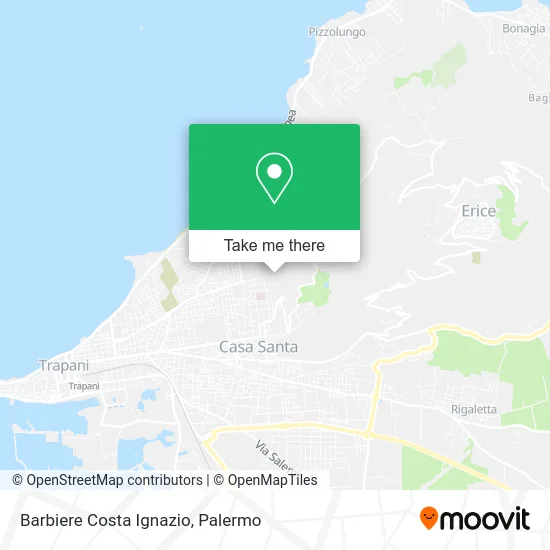 Barbiere Costa Ignazio map