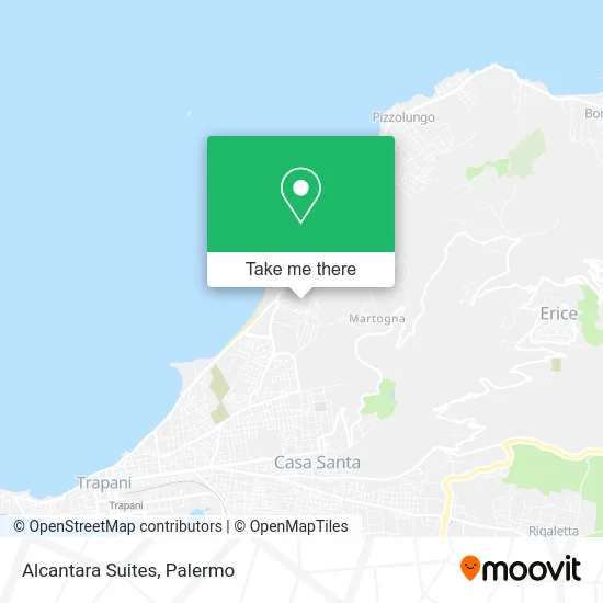 Alcantara Suites map