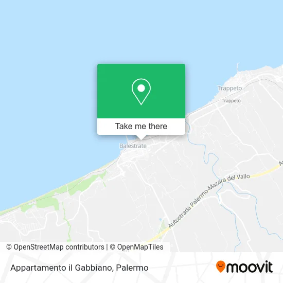 Appartamento il Gabbiano map