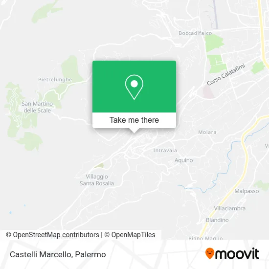 Castelli Marcello map