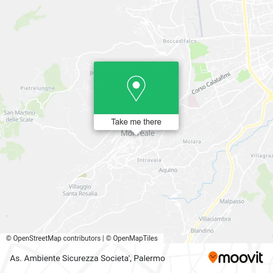 As. Ambiente Sicurezza Societa' map