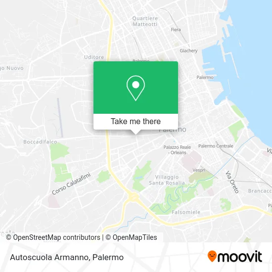 Armanno Driving School map