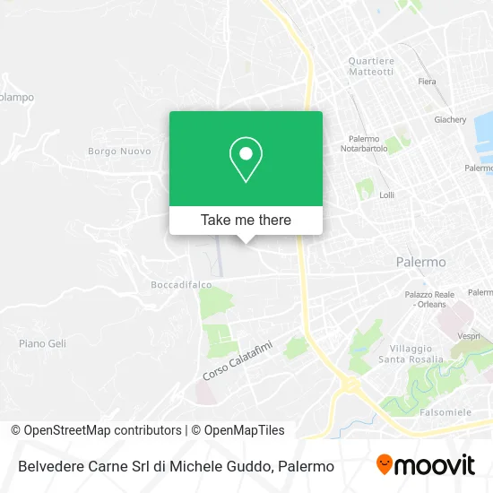 Belvedere Carne Srl di Michele Guddo map