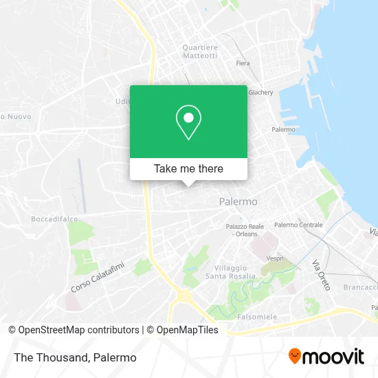 The Thousand map