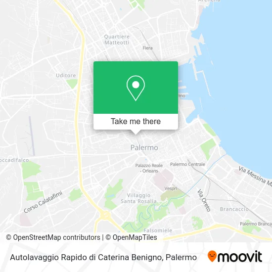 Autolavaggio Rapido di Caterina Benigno map