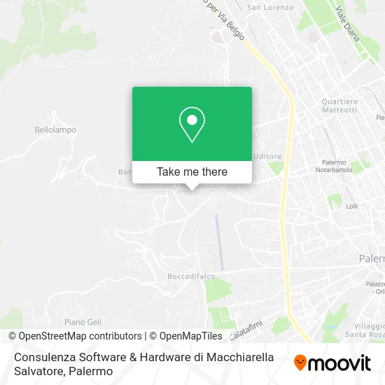 Consulenza Software & Hardware di Macchiarella Salvatore map