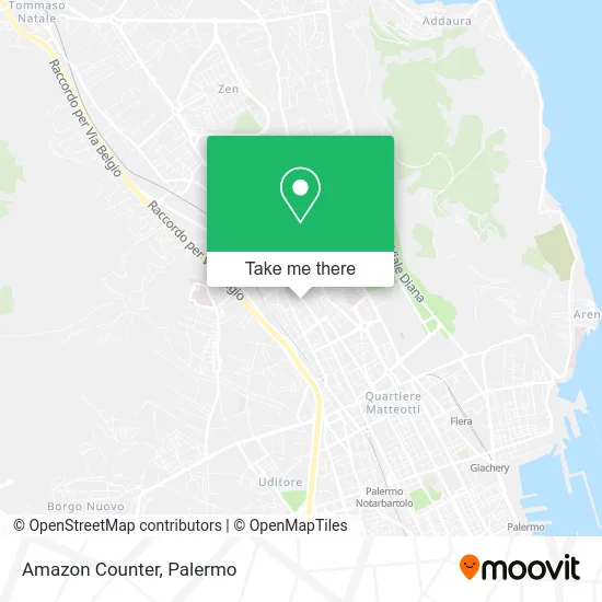 Amazon Counter map