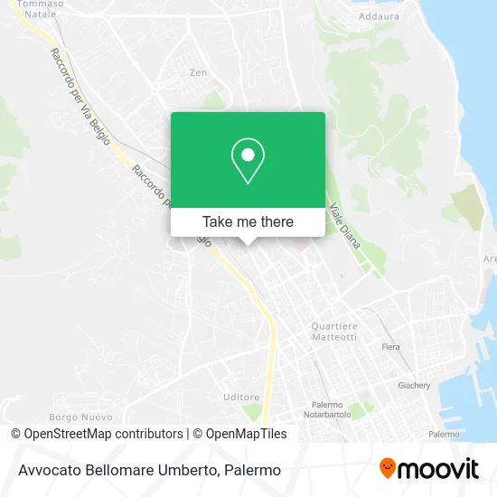 Avvocato Bellomare Umberto map