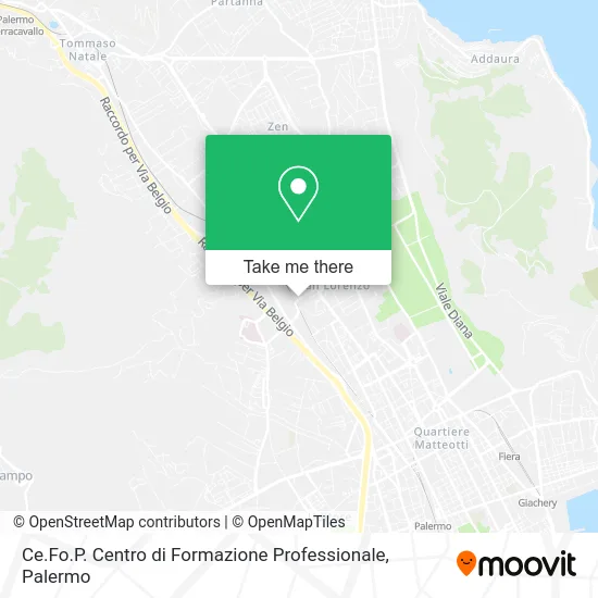 Ce.Fo.P. Centro di Formazione Professionale map