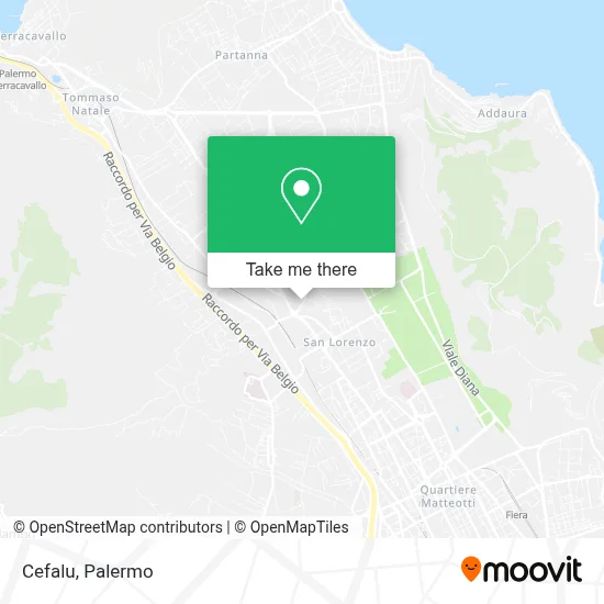 Cefalu map