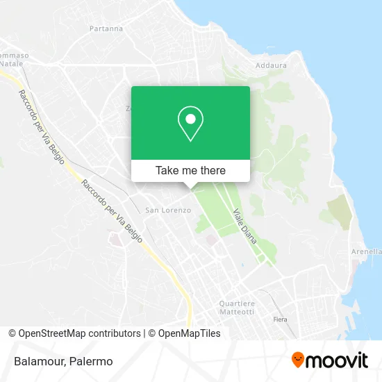 Balamour map