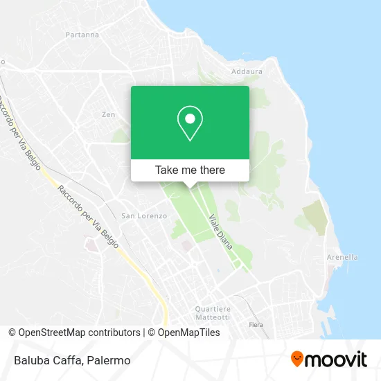 Baluba Caffa map